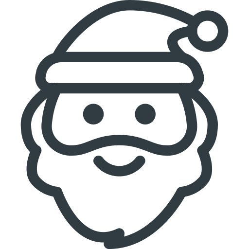 Christmas, santa, santa claus icon